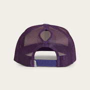 Ringers Western Tara Ponytail Trucker Cap Off White/Lavender