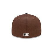 New Era 59Fifty MLB Black Angus Chicago White Sox Walnut