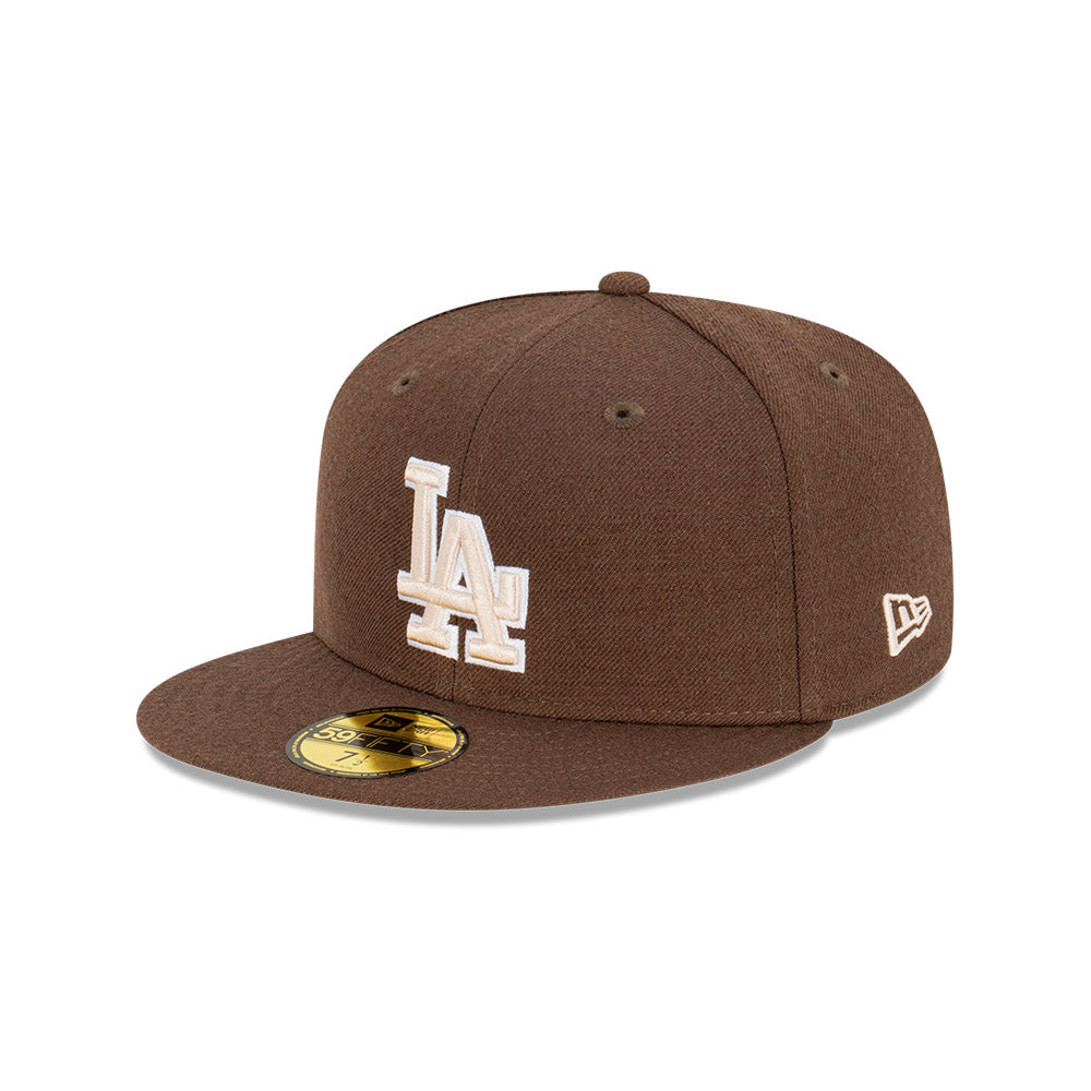 New Era 59Fifty MLB Brownstone Los Angeles Dodgers – Cap-Z Australia