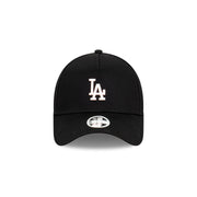 New Era Womens 9Forty A-Frame Clothstrap MLB Los Angeles Dodgers Black/Pink